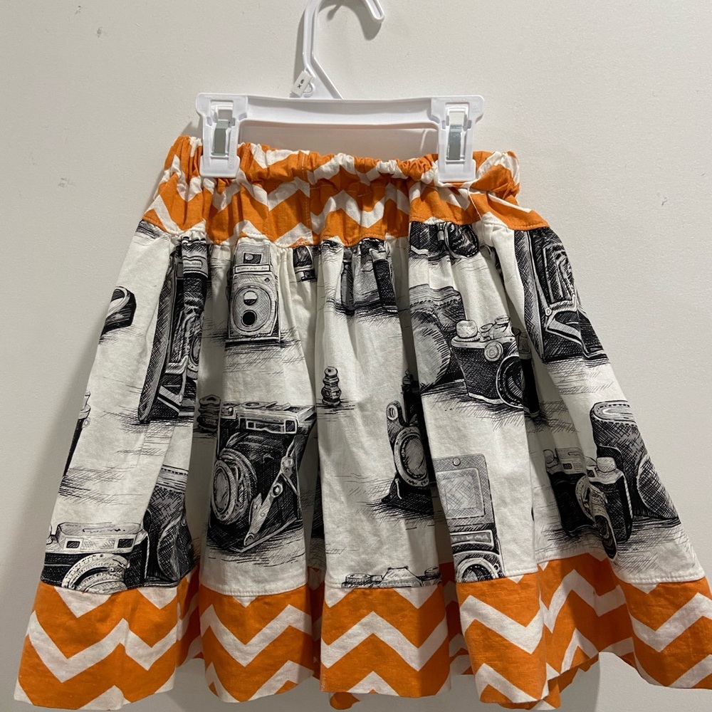 Vintage camera skirt